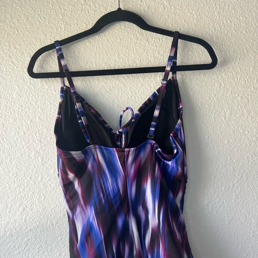 MAGICSUIT Woodstock Katrina One-Piece Purple and Blue Swimsuit Size 12. - Picture 10 of 10